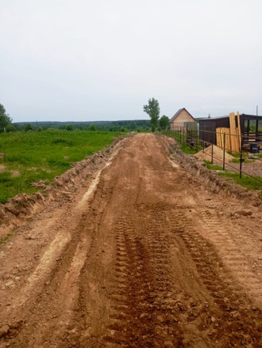Первый этап работ на улице Восходящего солнца